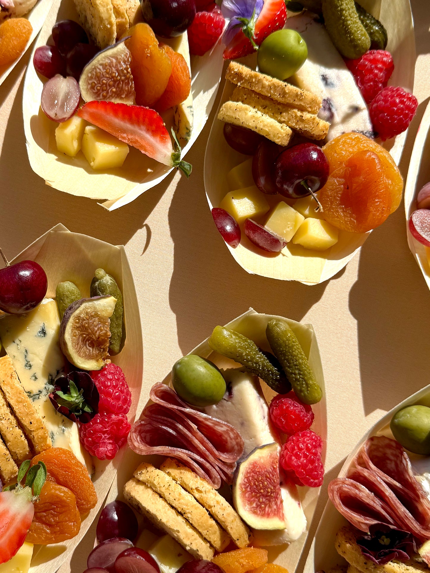 Charcuterie Cheese Boats | Min of 10