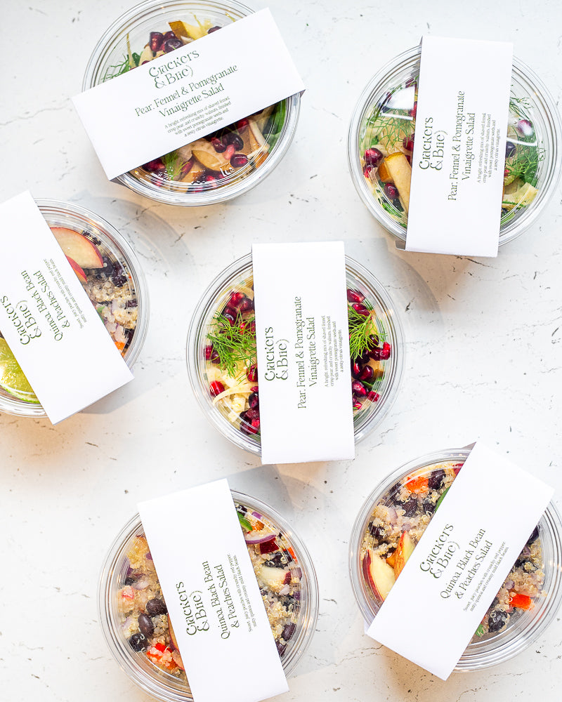 Pear, Fennel & Pomegranate Vinaigrette Salad | Pack of 8