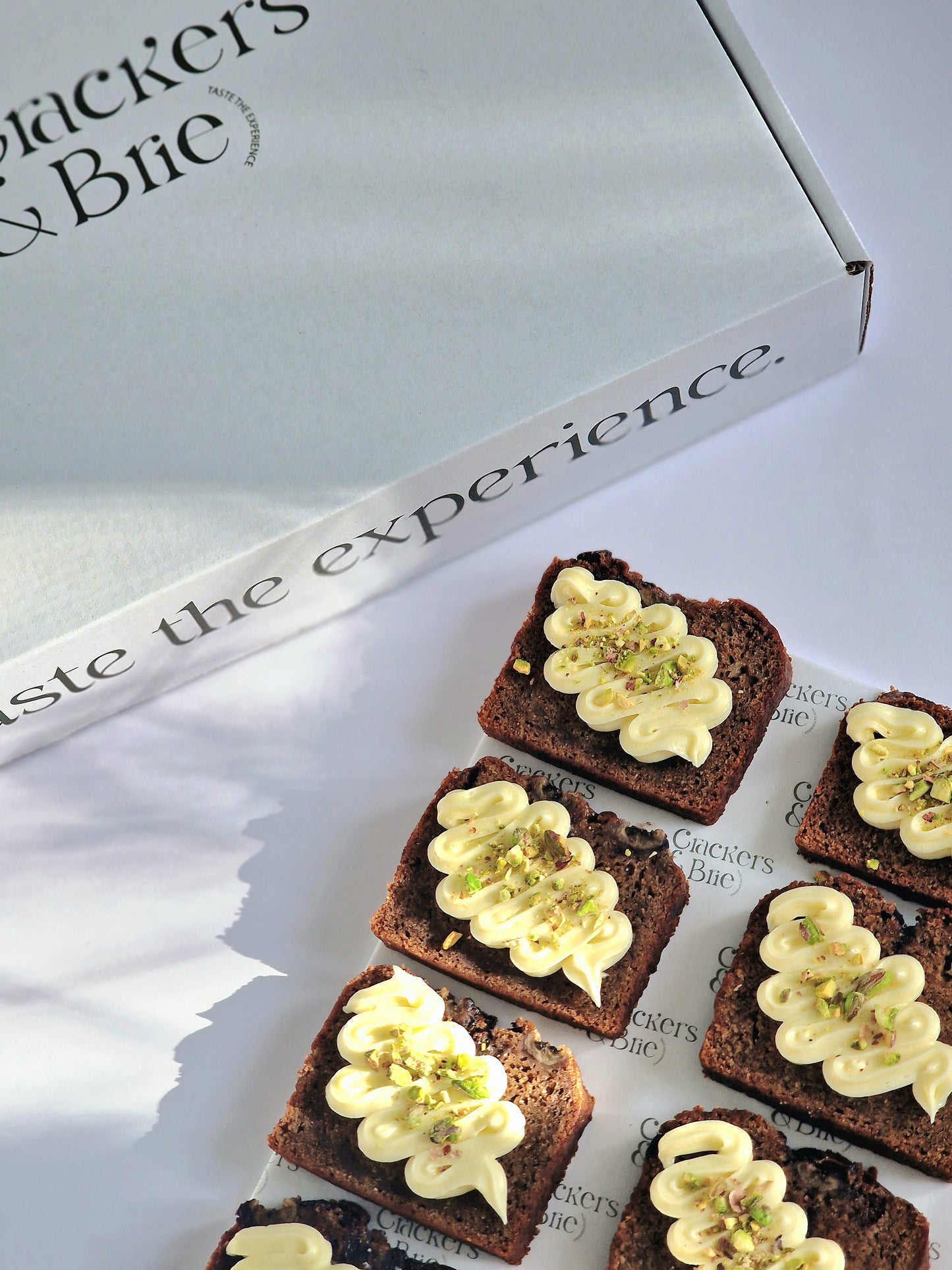 Plant Based Banana Bread with Chocolate & Pistachio – Box of 12