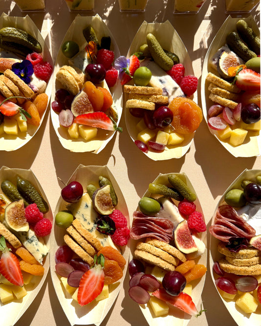 Charcuterie Cheese Boats | Min of 10