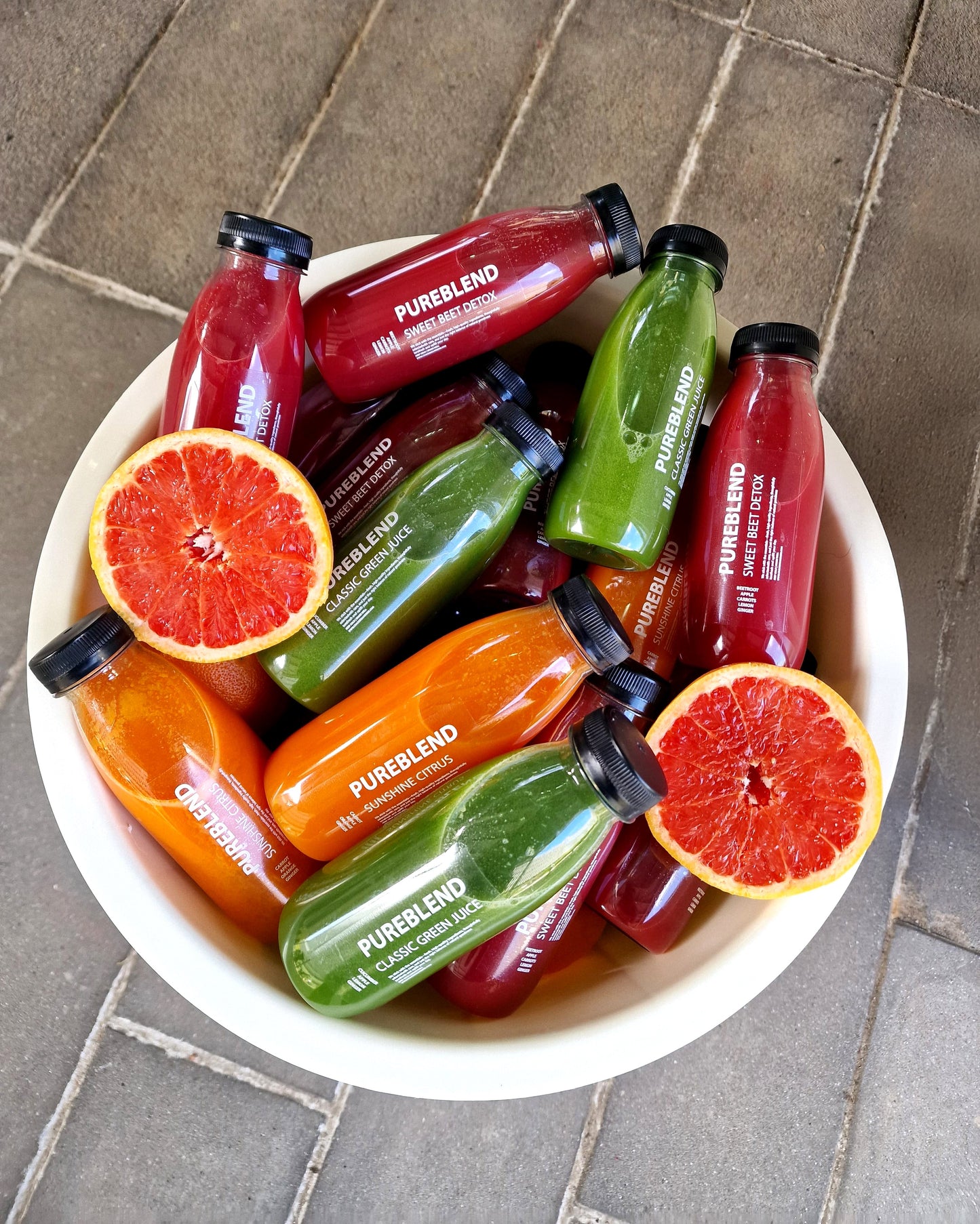 PureBlend Juice - Sunshine Citrus Juice | Pack of 10