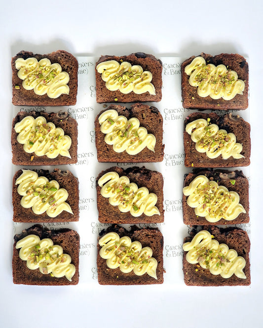 Plant Based Banana Bread with Chocolate & Pistachio – Box of 12