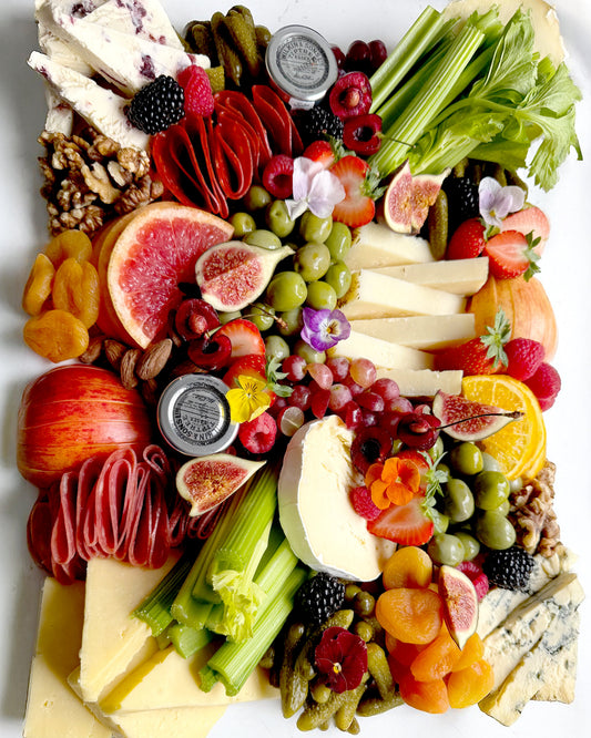 Signature British Graze Platter – Luxury Cheese & Charcuterie Board