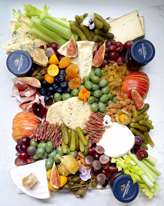 Signature British Graze Platter – Luxury Cheese & Charcuterie Board