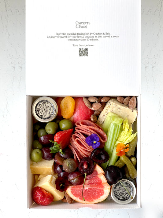 Small Signature British Graze Platter – Luxury Cheese & Charcuterie Board